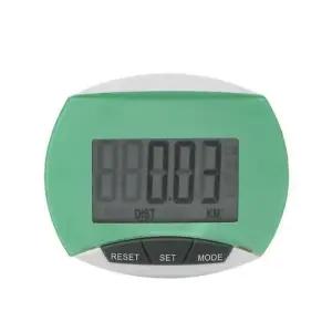소형 디지털 만보기 개인 걸음 수 측정기 그린 색상 만보계 WFLSEN9