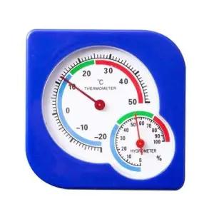 눈사람 스타일 온도 및 습도계 기온측정계 실내 습도 측정 기기 WFLSEJD