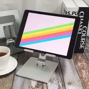 태블릿받침대 인강시청 각도조절 메탈 거치대 WC75632