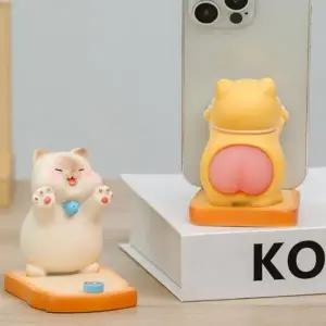 고양이 스마트폰 거치대 휴대폰 받침대 고정대