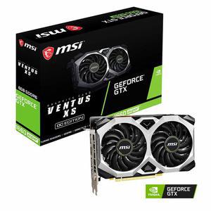 MSI 게이밍 지포스 GTX 1660 슈퍼 192비트 HDMI /DP 6GB GDRR6 HDCP 지원 DirectX 12 듀얼 팬 VR OC 그래픽 카드(GTX 벤투스 XS OC)