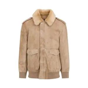 프라다 시어링 칼라 플랩 포켓 봄버 재킷 58A237SOOO172L F0065 861389