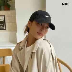 나이키 언스트럭처드 남자 여성 데님 볼캡 러닝 골프 야구 모자 HF0383-010