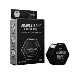 딤플밴드 더블랙 투명 20매 1통 방수 반창고 습윤밴드 상처 하이드로콜로이드 알콜솜 100매