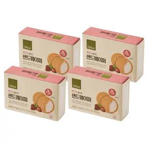 올가홀푸드 딸기가 들어간 샌드웨이퍼