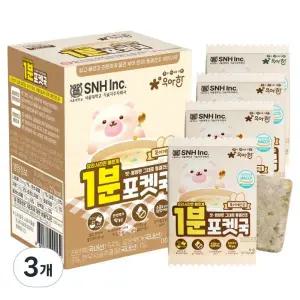 서울대우아한 유아용 1분포켓국 북어계란국 4p 24g 3개