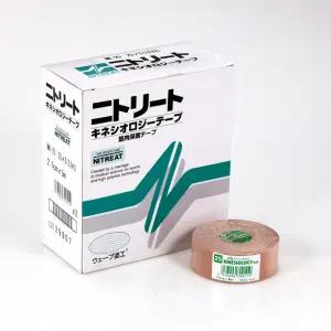 니토 키네시올로지 근육 테이핑 테이프 2.5cmx5m 12개입 베이지