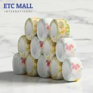 이티씨몰 자가점착 밴드 2.5cm 압박붕대 패턴 플라워 2종 스프링 블로썸 썬 플라워 10+2