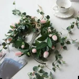 가랜드리스 플라워 리스 벽장식 조화 현관 방문 인테리어 소품