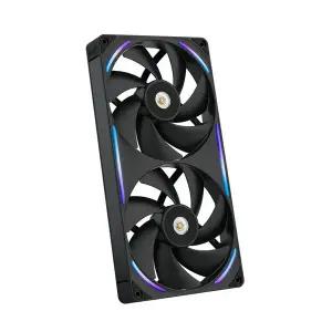 NZXT F280X Performance RGB 일체형 듀얼 쿨링팬 (블랙)