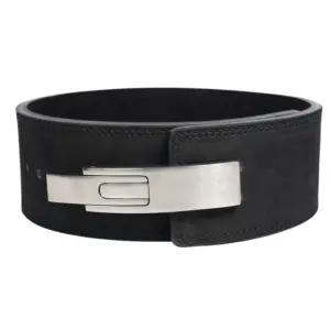 제로투히어로 허리 복압 헬스 벨트 4인치 누벅블랙 M BNS