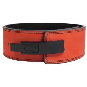 제로투히어로 헬스 허리 보호 벨트 4인치 누벅레드 XL BNS