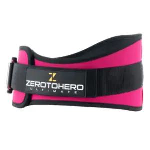 제로투히어로 허리 벨트 띠 아대 복압 밴드 핑크 L BNS