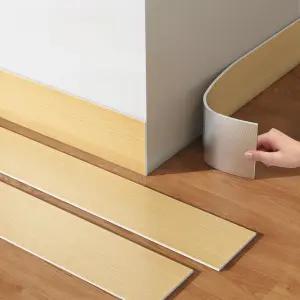 무타공 걸레받이 셀프 접착 원목감성 바닥 몰딩 벽 코너 보수