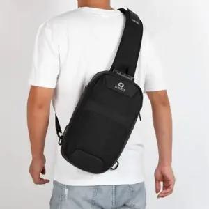 대용량 캐주얼 여행 슬링백 잠금장치 USB연결포트 ozk 209270 슬링 잡화 크로스