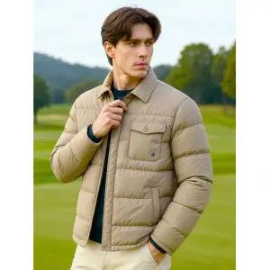남성 플랩 포켓 카라 패딩 점퍼 JP835 604415