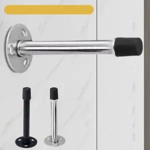 인기 화장실 욕실 일자 고정 스토퍼 소리 쿠션 방문 문꽝 106 완충기 훅 충격 문콕 완화 철물 무타공 방지