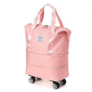 여행 보스턴백 바퀴 달린 커플 가방 이민가방 바퀴백 트래블백 2단확장형여행용가방