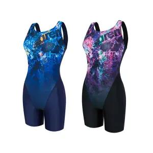 아레나 여성수영복 그로스 3부 반신 U백 A5SL1LD37