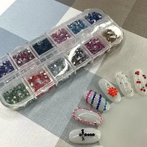 레진아트 네일아트 꾸미기 파츠 세트 믹스큐빅-WFILZYV