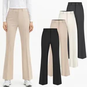 여성 골프바지 부츠컷 스판 밴딩 여자 골프웨어 하의 골프복 바지 빅사이즈