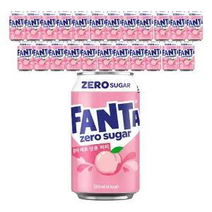 환타 피치제로, 350ml, 24개