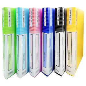 오피스존 클리어화일 A4 60매 문서 파일 서류 보관 정리