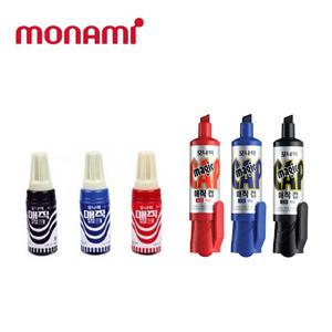 모나미 병매직 매직캡 1갑(12개입)금속 나무 사각닙