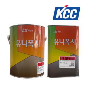 KCC 유니폭시코팅 4kg 에폭시 페인트 상도 주차장 바닥
