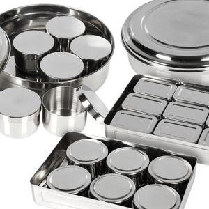 [국산] 스텐레스 보존용기 밀폐용기 반찬통 실험