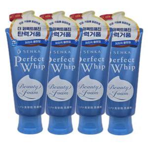시세이도 센카 퍼펙트휩 폼클렌징 120g 4개 클렌징폼