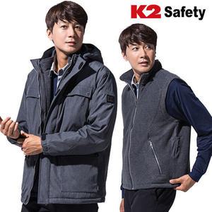 K2 Safety 라이크빈 작업복 점퍼 LB2-F125 탈부착조끼