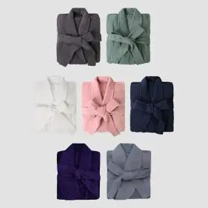 송월타월 프리미엄 호텔가운 라이트 40수 송월샤워가운