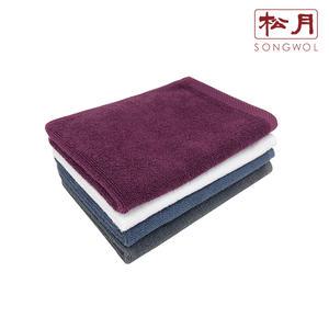 송월타월 솔리드 미니 핸드 수건 10장 세트 고급 면 30수