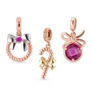 [도로시] 14k 마이 시그니처 크리스마스 참_Ctype(레드볼)