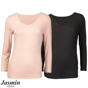 [비너스자스민] 정전기 방지 피치기모 여성내의 상의 jwi4124C