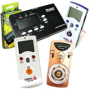 [미친가격]1-2고급 박자기 메트로놈 조율기 기타 튜닝기 통기타 일렉 베이스 우쿨렐레