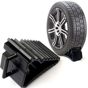 톱니형 ABS수지 차량고임목 카스토퍼 경사주차 버팀목 받침목 밀림방지