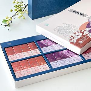 [명품 양갱 24개입+전용 쇼핑백]밤뜨래 양갱 선물세트 국산 원물 듬뿍 프리미엄 고급 명절 설날 선물