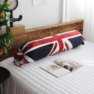 극세사 대형롱쿠션 바디필로우 유니언잭