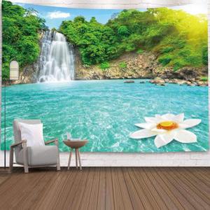 대형 패브릭 포스터 폭포