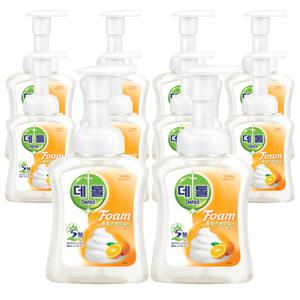 핸드워시 데톨 포밍 오렌지 250ml 용기 10개