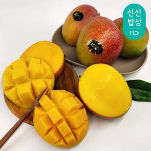 프리미엄 페루 애플망고 특대 4kg 7-10입