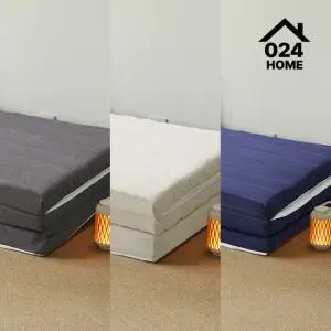 024홈 국민커버 3단 접이식 메모리폼 라텍스 9존 통폼 요토퍼 매트리스 토퍼커버 Q
