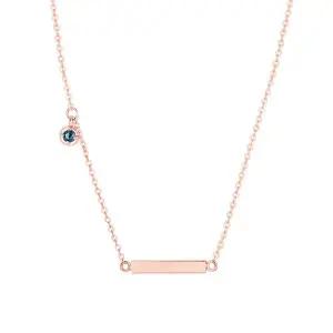 [도로시] 14k 바스틱 다이아몬드 목걸이