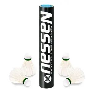 NS 깃털 셔틀콕 NSC701 alpha 12입 입문용