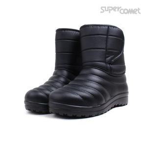 슈퍼카미트 남여공용 겨울 eva 초경량 논슬립 작업 방수 방한 털 패딩 부츠