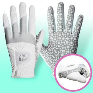 핸즐 여성용 뉴 디자인 실버 골프장갑 왼손용 양손용 연습용 필드용 18호 19호 20호 21호 22호