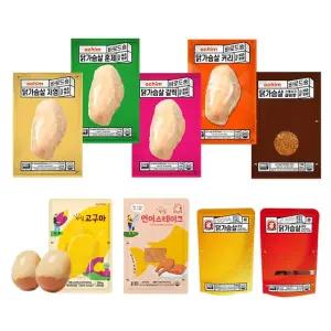 냉동없는 상온보관 헬스 식단 고구마 계란 닭가슴살