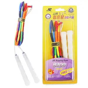 [아웃도어스/제이제이알]JJR 유소년 점프왕 슬림구슬 줄넘기(B200) 주니어레벨
